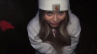 A slutty girl gets fucked by many guys for joining a skater gang