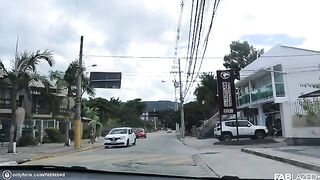 Sex adventure on an island with a stunning bikini babe