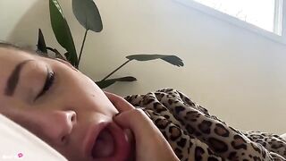 A friend of my son woke me up this morning and we had intense sex