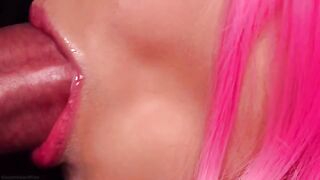 The best milk blowjob with a sensual and passionate performance