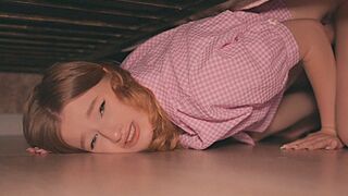 The stepsister is stuck in a tough spot