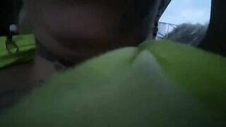 Katty Blake has sex on the move through the streets of Bucaramanga