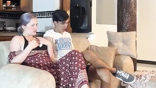 A young man loses his virginity to his stepmom in a steamy encounter