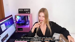 A blonde Californiababe agreed to have rough sex for a discount