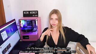 A blonde Californiababe agreed to have rough sex for a discount