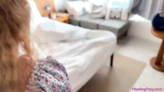Redhead amateur fucked hard on a private party in the seaview club hotel in California