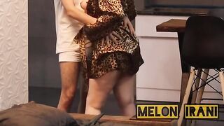 Sexy Persian girl performs a sexy dance before getting intimate with her partner