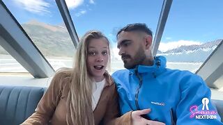 A guy woke up a sleeping beauty with his cock in her pussy