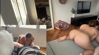 Sexy wife gets fucked in hotel room by a stranger