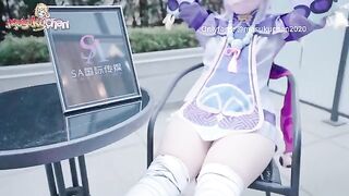 Qiqi gets her pussy filled with thick, sticky cum