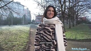 A beautiful European biology student gets fucked by a stranger in a steamy public encounter