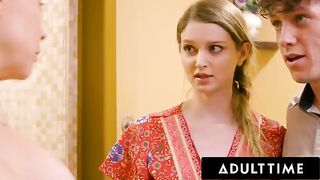 A masseuse introduces her friend and boyfriend to a new experience