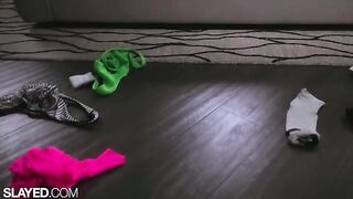Fit lesbians Vanna and Alexis have a hot toytastic sex session