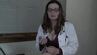 The doctor checked the man's sperm quality with a special thermometer