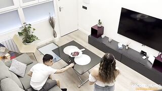 Guy got caught by his stepsis while watching porn, but she had other plans