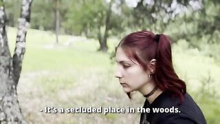 A girl got lost in the woods and I took advantage of her situation to fuck her