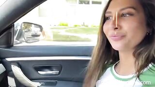 Fan picked up petite Gianna Dior and fucked her hard in a rough session