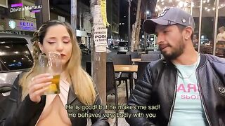 Divina Maru cheats on her CUCKOLD boyfriend with a stranger