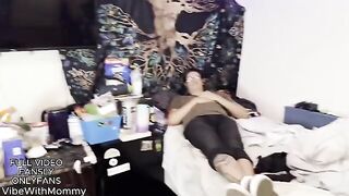 My stepmom drove 5 hours to fuck me at band camp