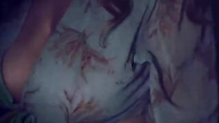 Night sex in 4k with my fat wife and her big tits - Amazing night sex!