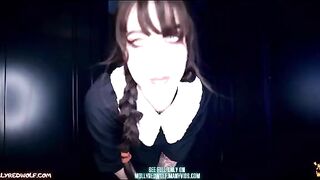 Xavier fucks Wednesday Addams, taking advantage of her big ass