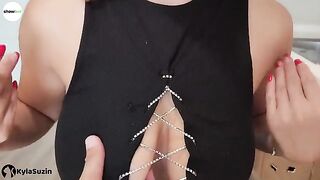 The girl is looking for excuses to get fucked hard by her neighbor