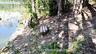 Spying for a girl, she did not get confused and asked for sex