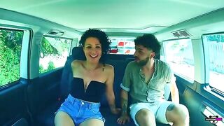 Two Italian couples have sex on an open space in a camper