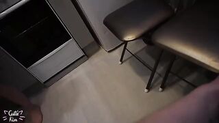 A schoolgirl got a big cock and came after just 3 minutes of meeting