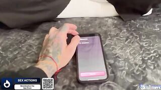 The guy convinced the girl to have sex through the app