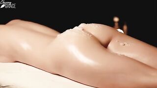 Massage with a happy ending, where the masseuse cums inside the pussy
