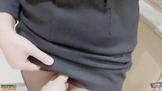 I fucked my beautiful Asian coworker until she was unable to move