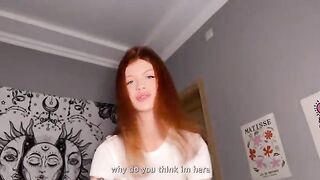 A passing girl noticed the guy and immediately started teasing him