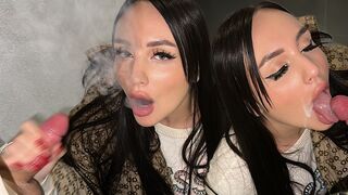 Girl risked public exposure for sex, getting her face covered with cum