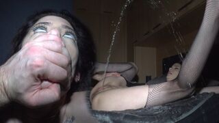 She came so hard she almost hit the ceiling!