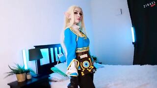 Princess Zelda gets her pussy filled with cock in HD