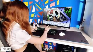 She wanted to play Sims 4, but he had other ideas