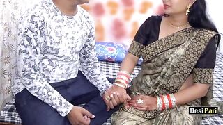 Desi Pari’s step sister and brother fucked on Rakhi festival with Hindi audio