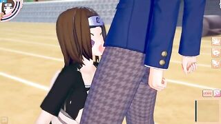 Naruto's pervert dream comes true when he fucks big tits Rin Nohara