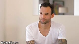 Hot Latina Eliza Ibarra dances with tattooed Frenchman, passionate and sensual