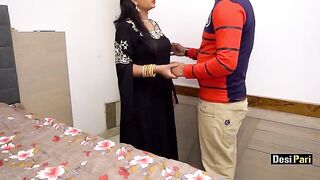 Desi Pari gets fucked by step-cousin with dirty Hindi talk