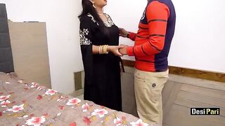 Desi Pari gets fucked by step-cousin with dirty Hindi talk