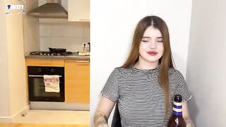 The man fucked his hot nimble neighbor with wet pussy