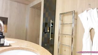 I got fucked by a hung in a hotel room, it was intense!