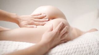 Relaxing massage with a happy ending, featuring real eroticism and sensual touch