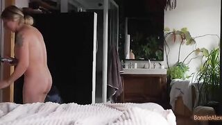 Alex caught Bonnie masturbating and decided to help her