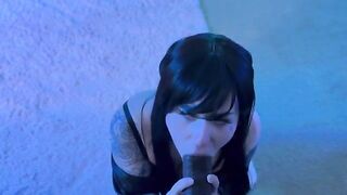 A trainer catches a Ditto in this hot roleplay porn scene