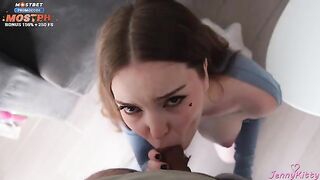 A young guy fucks his stepmom, who is not shy to show her tits