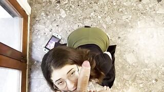 A cute gamer girl, inspired by Emma Fiore, shows her love in a naughty way