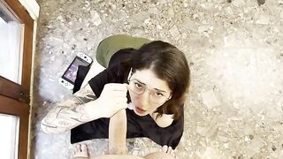 A cute gamer girl, inspired by Emma Fiore, shows her love in a naughty way